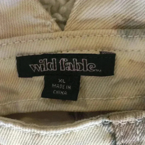 “Wild Fable” overall style denim tie dye skirt, NEW, xl no tags R1 - Picture 3 of 5